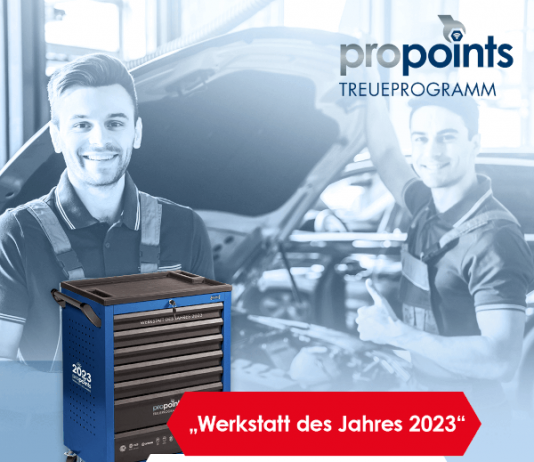 proPoints Werkstatt des Jahres 2023“