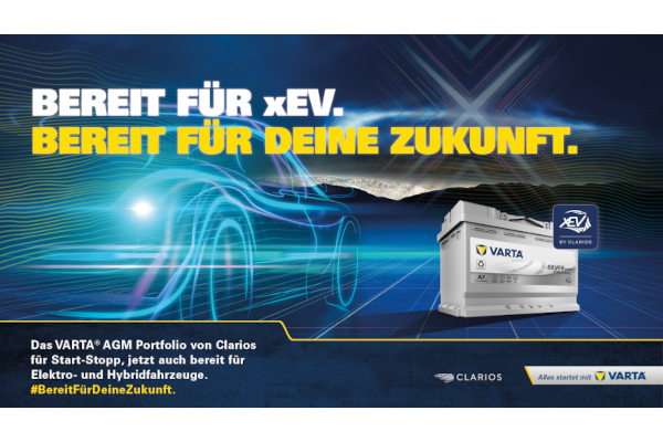 Eine Autobatterie – entwickelt für die Zukunft: VARTA AGM für xEV. – Freie  Werkstatt