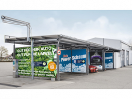 Nachhaltige Autowäsche