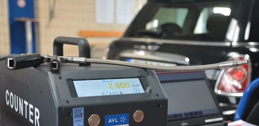 Emissionsmessung am Auspuff zeigt Wirkung