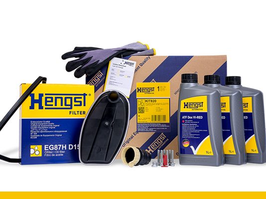 Neu im Sortiment bei Hengst: Getriebeölwechsel-Kits