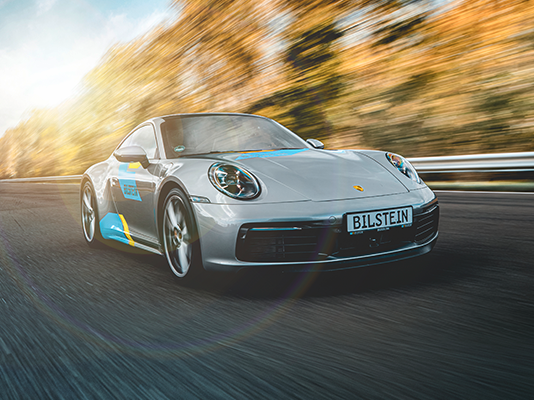 Bilstein hat das passende Angebot für Premiumfahrzeuge – Luftfedern und einstellbare Dämpfer