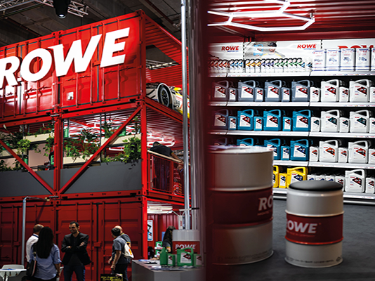 Nachhaltigkeit und Innovation im Fokus: ROWE überzeugt auf der Automechanika