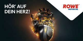 Herz aus Autoteilen mit Text: Hör auf dein Herz