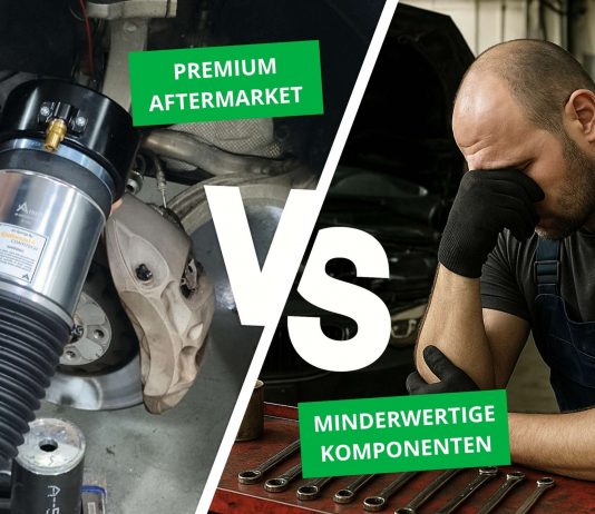 Mechaniker aufgepasst: nicht alle Federungsprodukte im Markt werden nach denselben Qualitätsansprüchen hergestellt