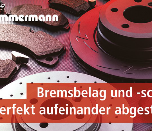 Bremsscheiben und Bremsbeläge eine Abstimmung in der Entwicklung sorgt für optimale Bremswirkung