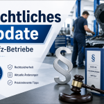 Rechtliches Update für Kfz-Betriebe