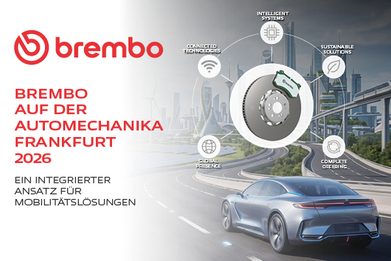 Brembo @ Automechanika: Integrierter Ansatz für Mobilitätslösungen